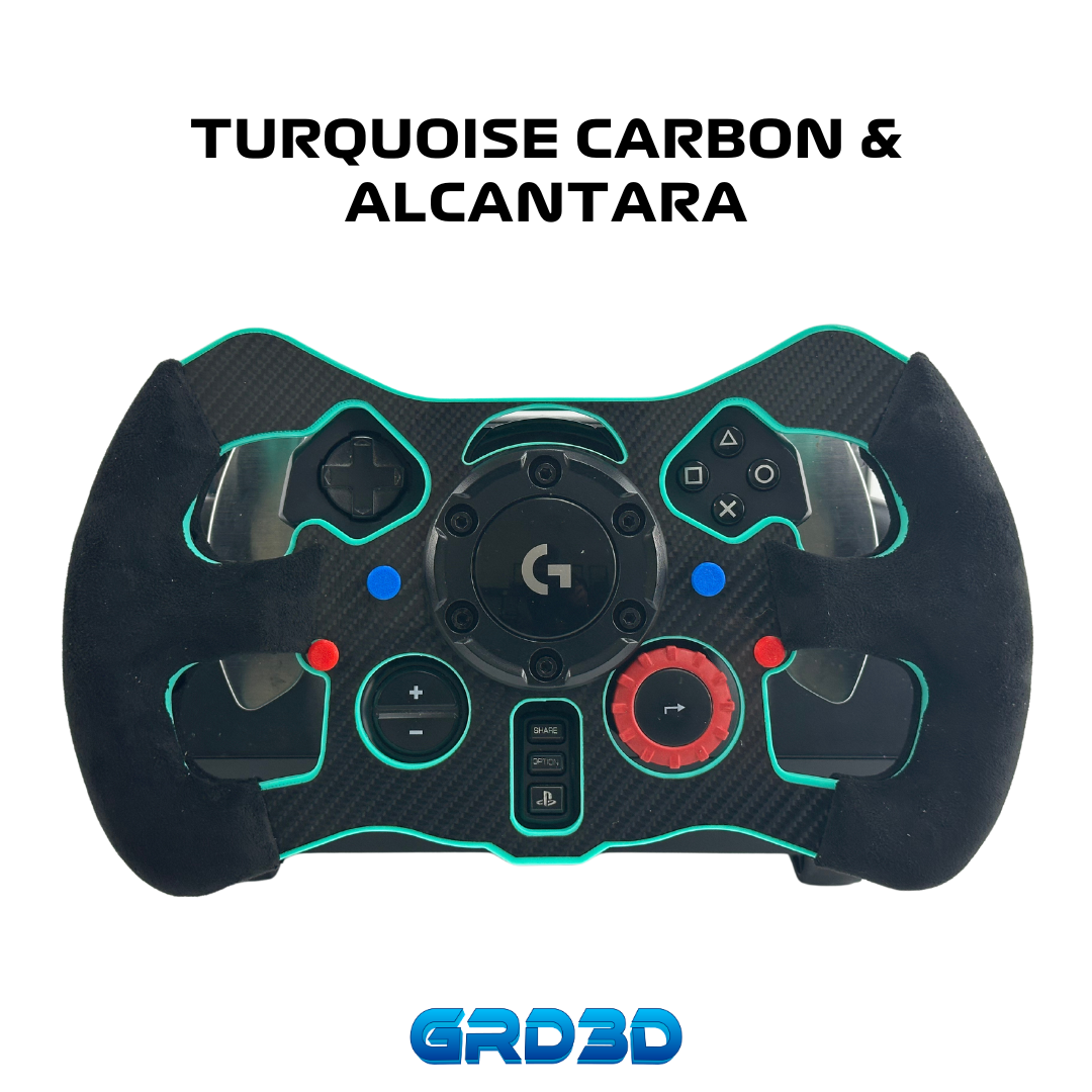 F1 Open Wheel Mod for Logitech G29 & G923 Turquoise Version