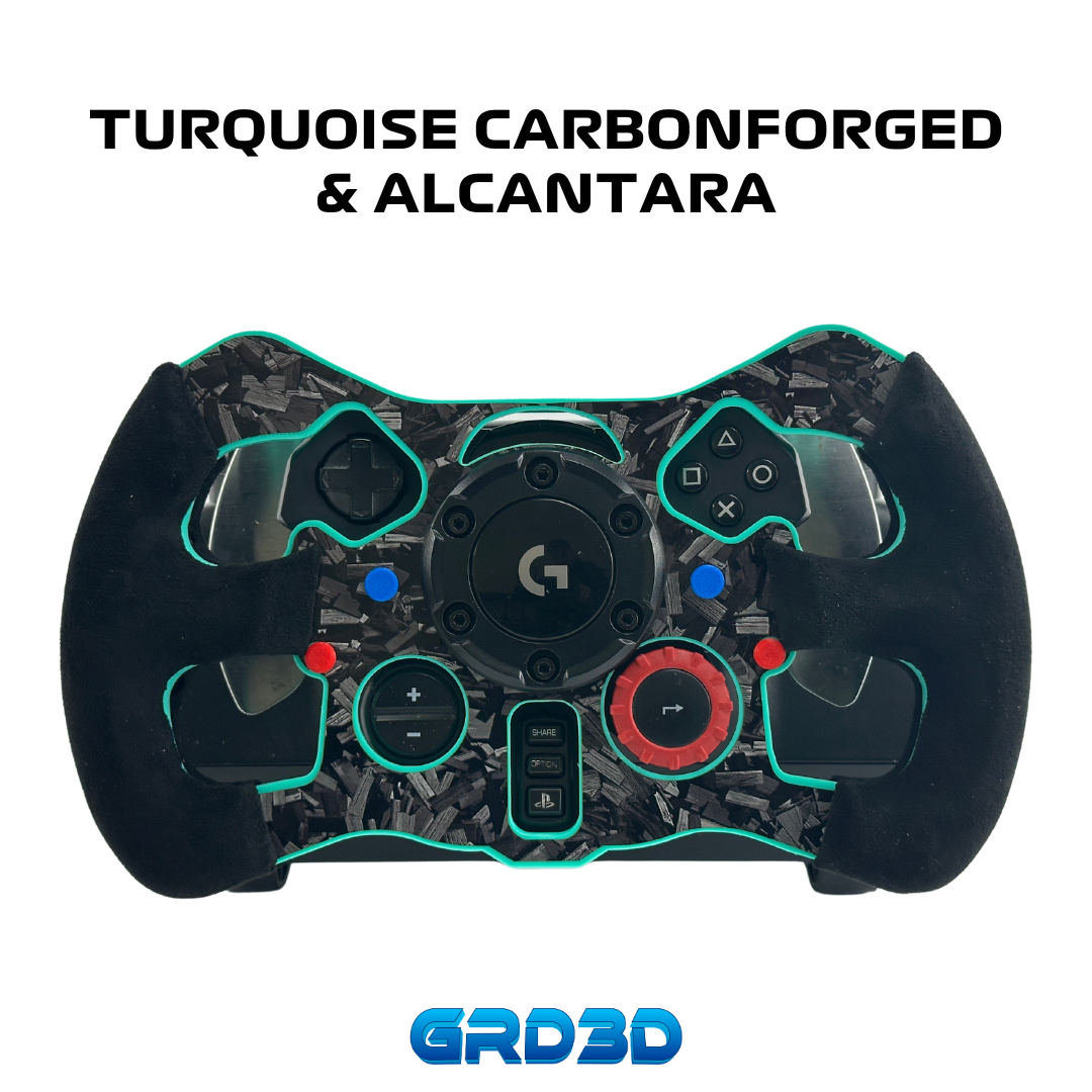 F1 Open Wheel Mod for Logitech G29 & G923 Turquoise Version