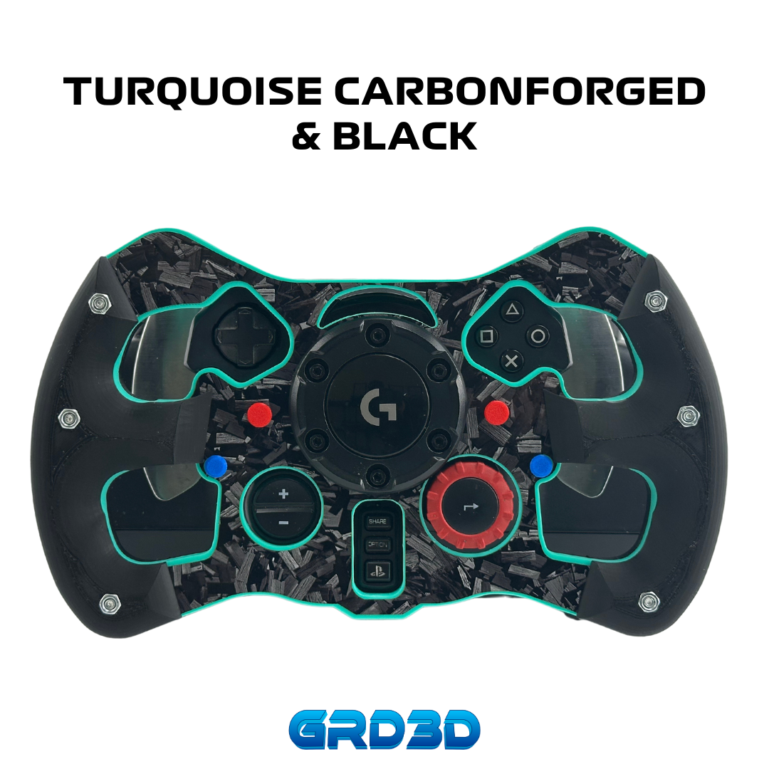 F1 Open Wheel Mod for Logitech G29 & G923 Turquoise Version