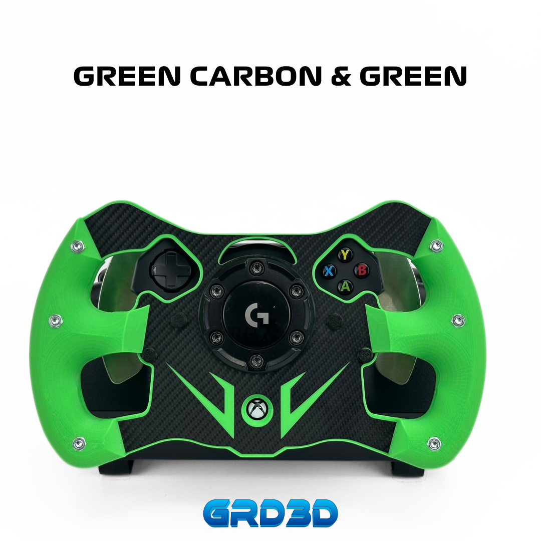 F1 Open Wheel Mod for Logitech G920 Green