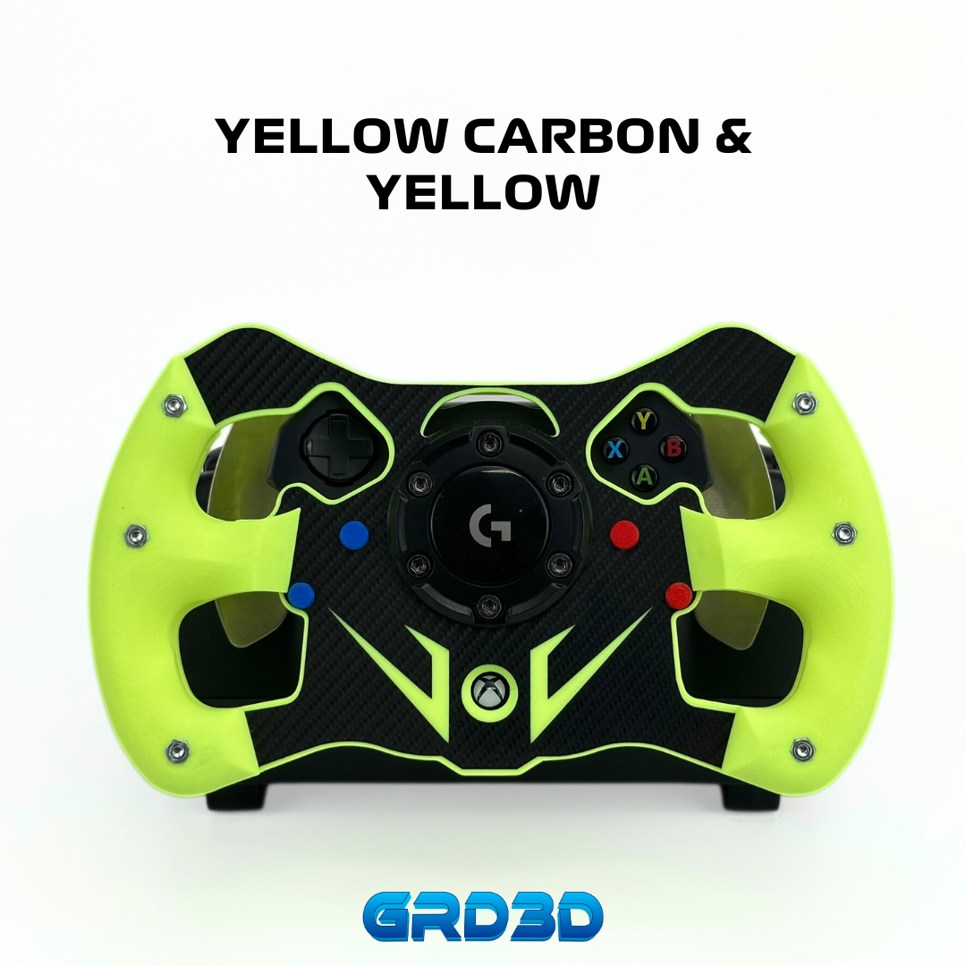 F1 Open Wheel Mod for Logitech G920 Yellow