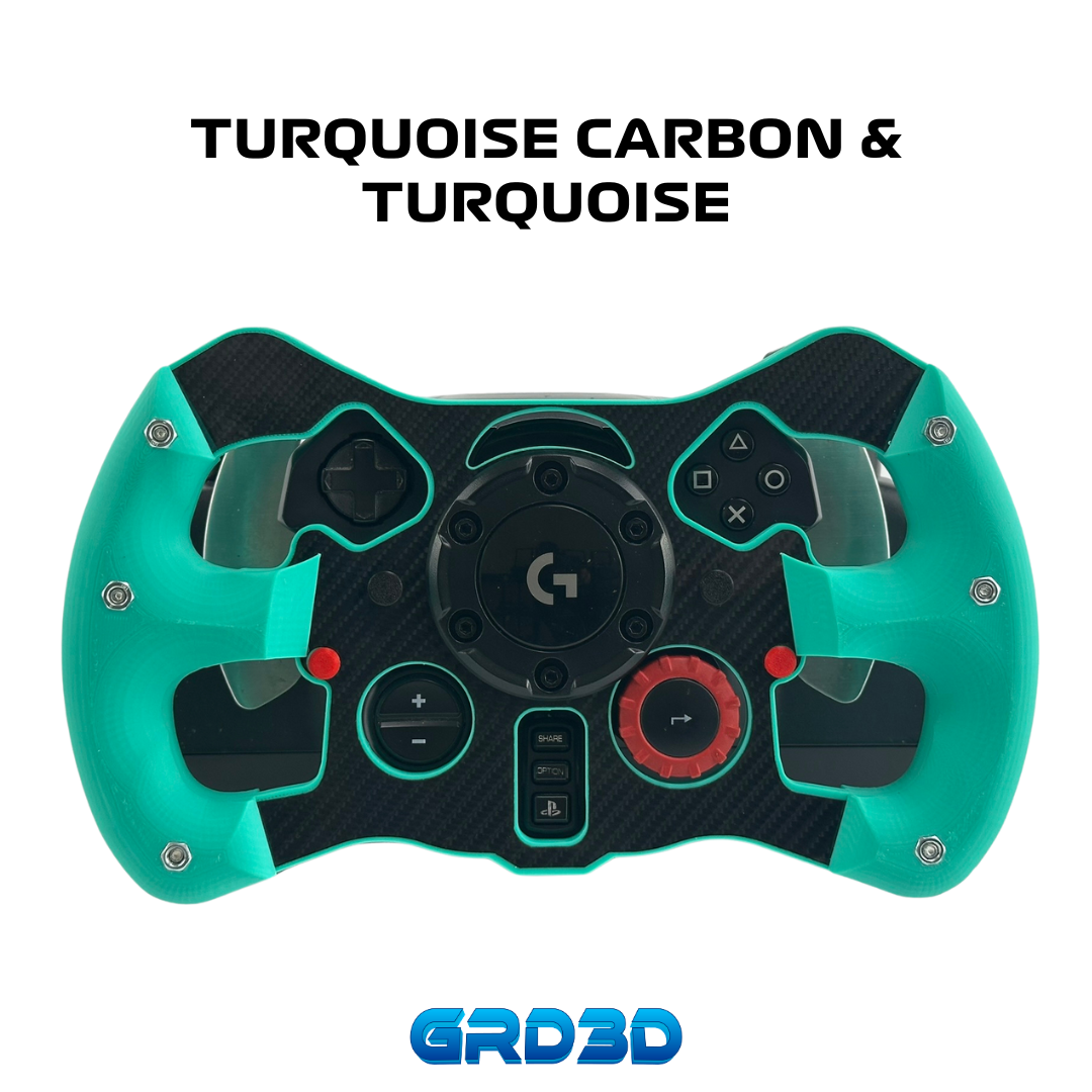 F1 Open Wheel Mod for Logitech G29 & G923 Turquoise Version