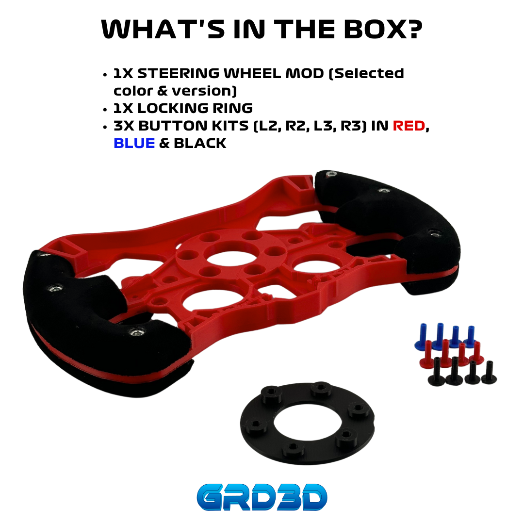 F1 Open Wheel Mod for Logitech G29 & G923 Blue Version