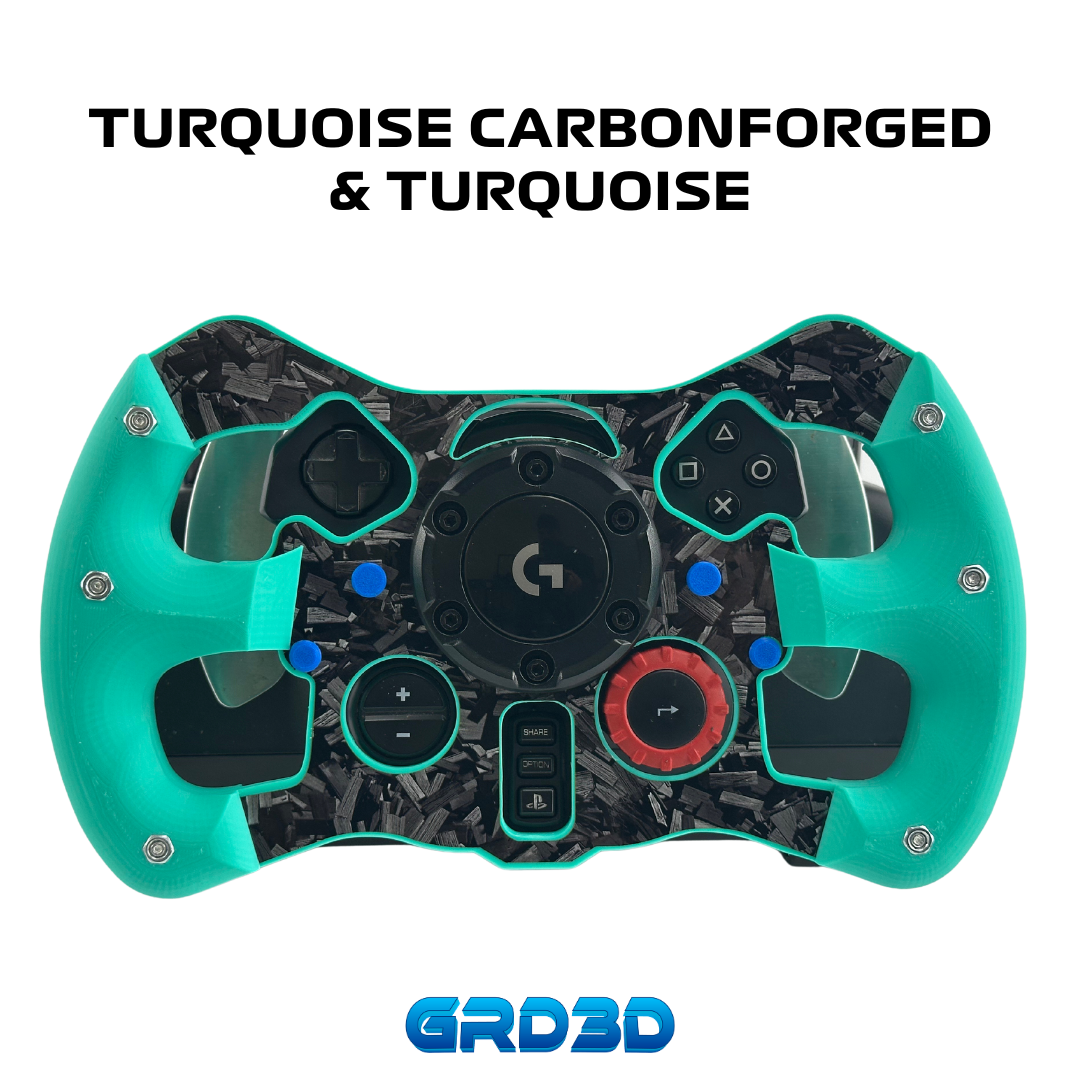 F1 Open Wheel Mod for Logitech G29 & G923 Turquoise Version