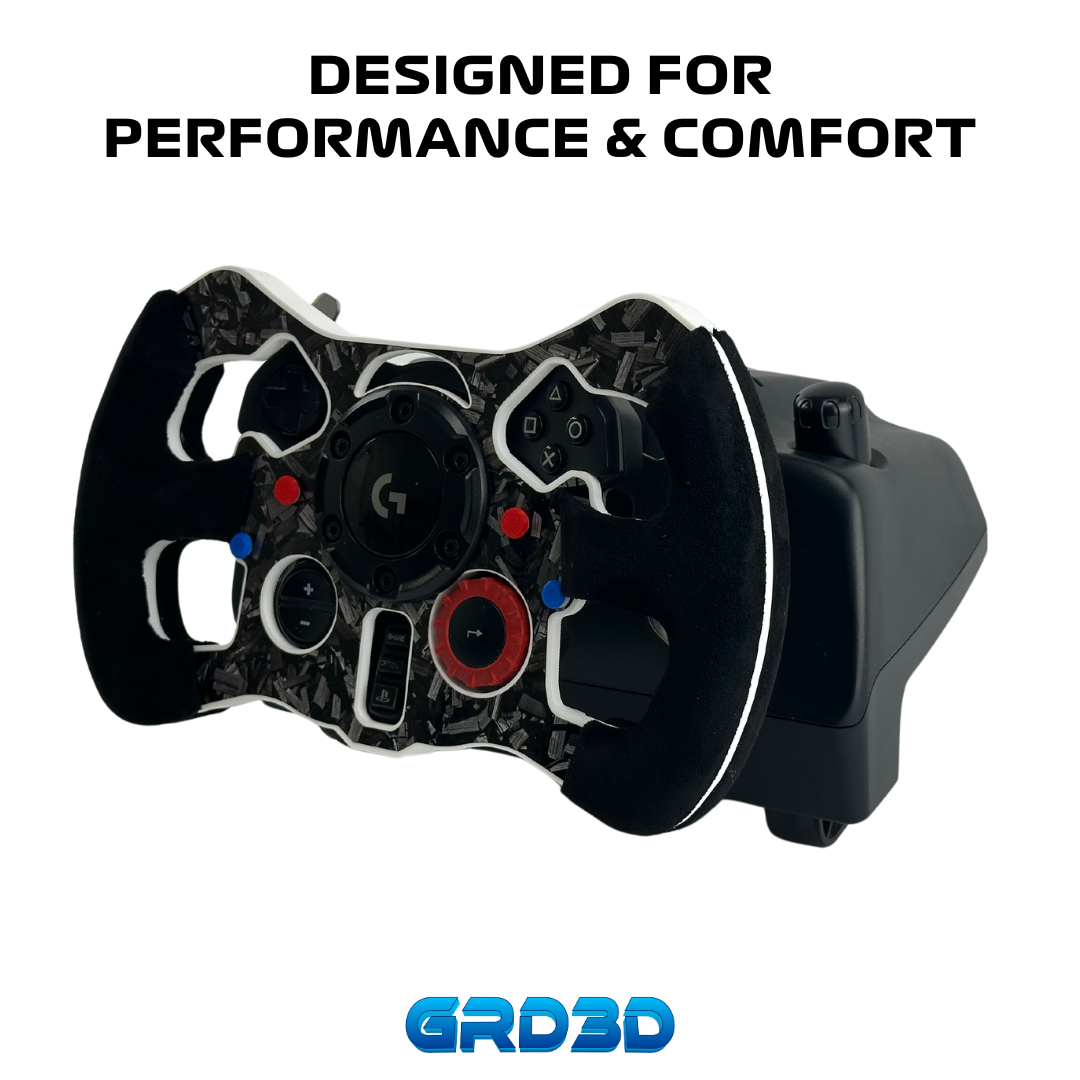 F1 Open Wheel Mod for Logitech G29 & G923 White Version