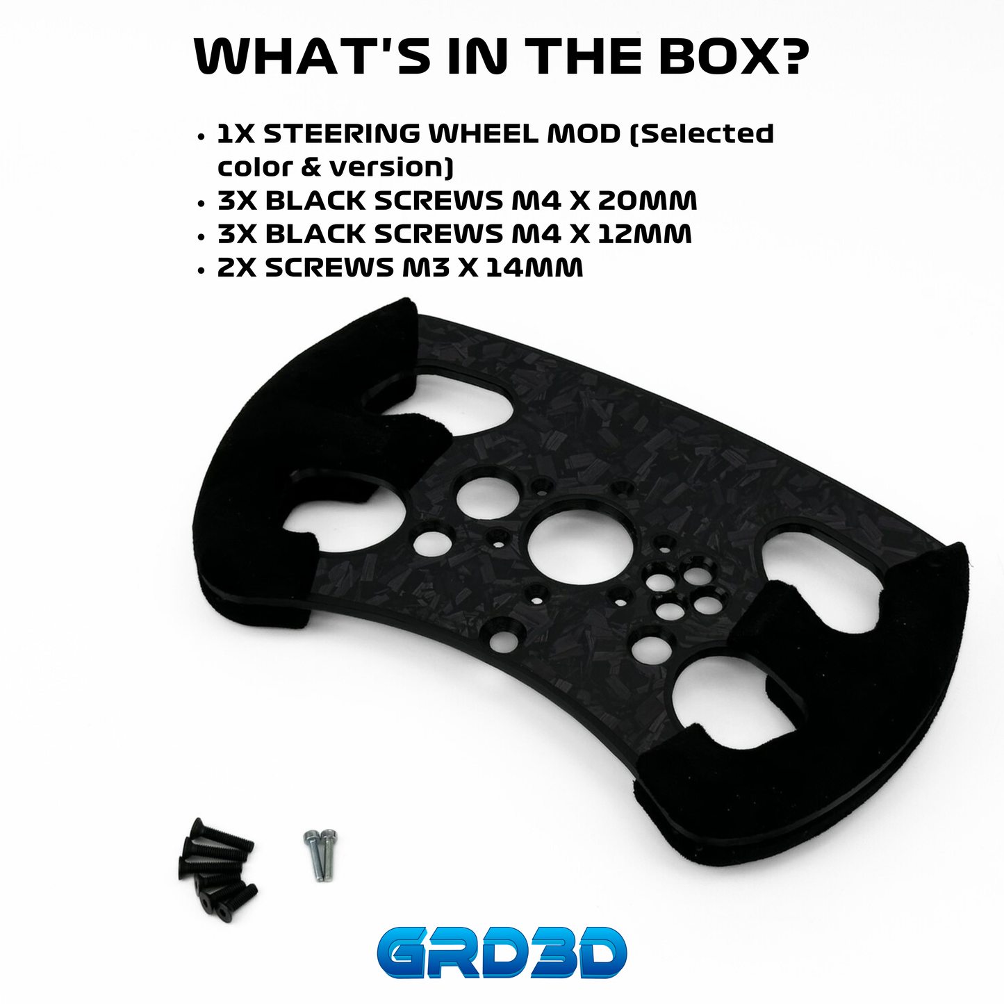 Black Version GT Open Wheel Mod for Thrustmaster T300