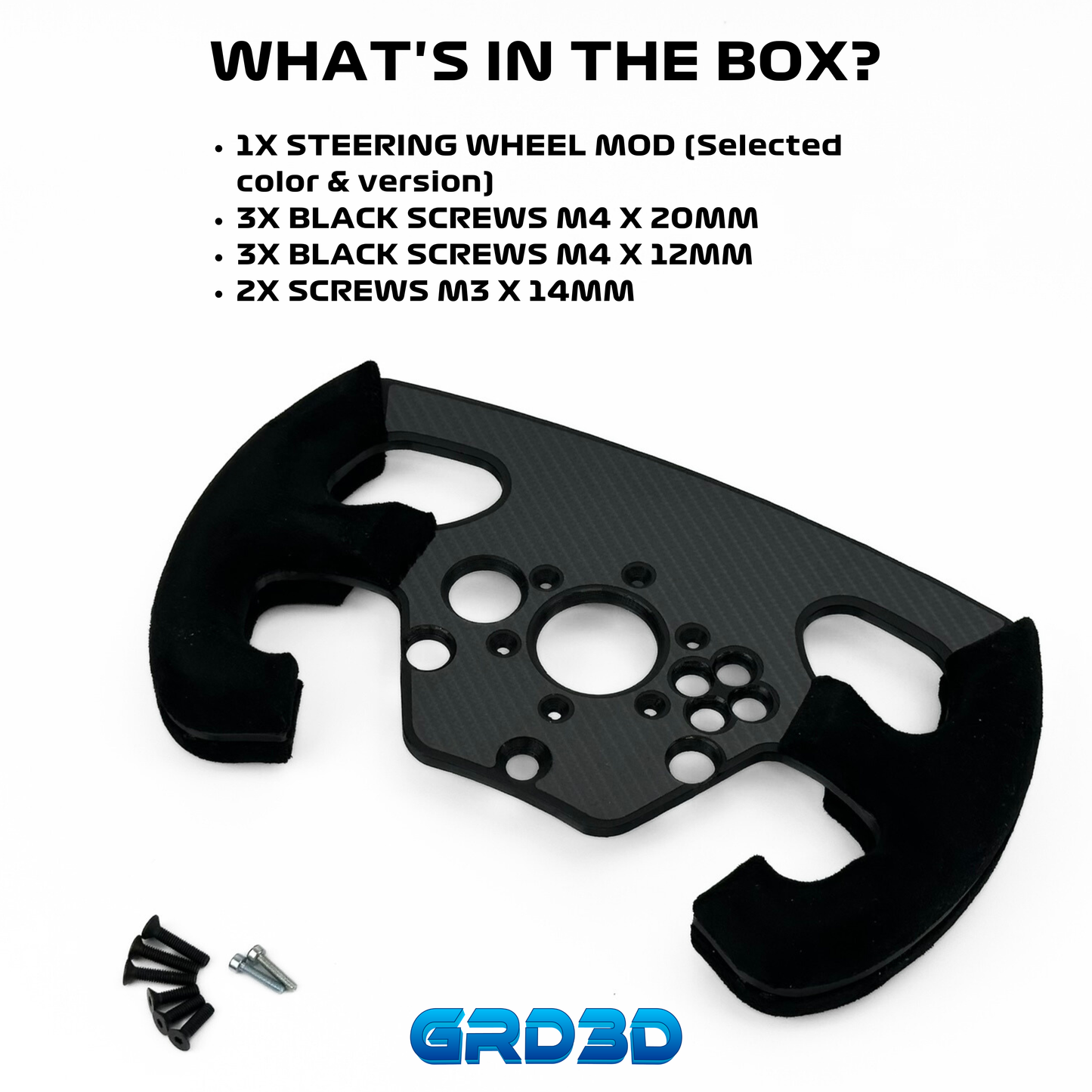 Black Version F1 Open Wheel Mod for Thrustmaster T300