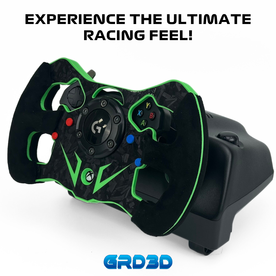 F1 Open Wheel Mod for Logitech G920 Green