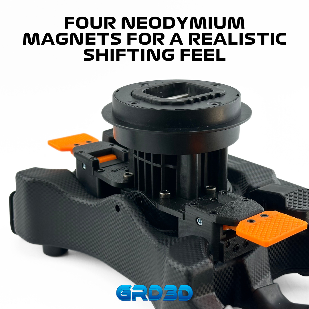 Magnetic Paddle Shifters for Fanatec McLaren GT3 (V1 & V2) – QR1/QR2/QR2 Lite Compatible