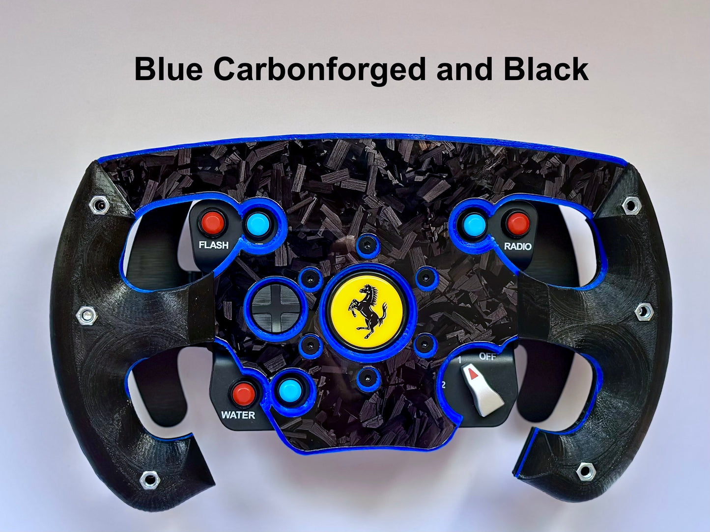 Blue Version F1 Open Wheel Mod for Thrustmaster GTE