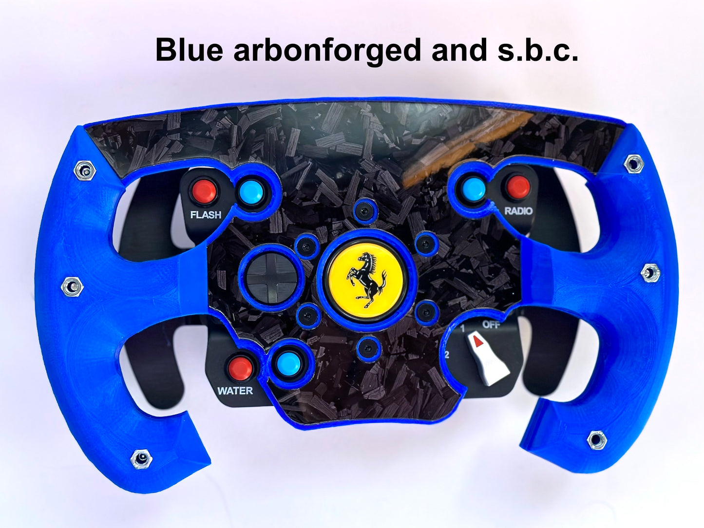 Blue Version F1 Open Wheel Mod for Thrustmaster GTE