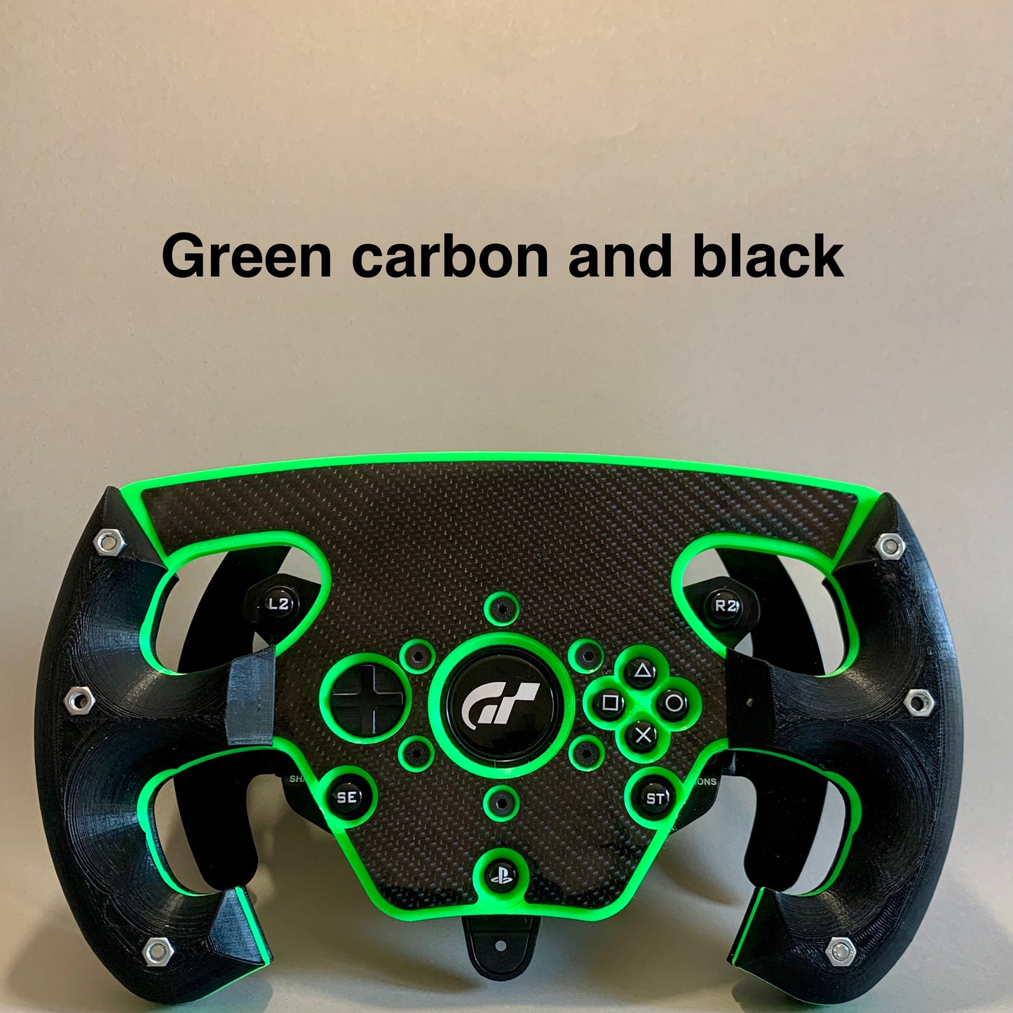 Mod de rueda abierta F1 versión verde para Thrustmaster T300