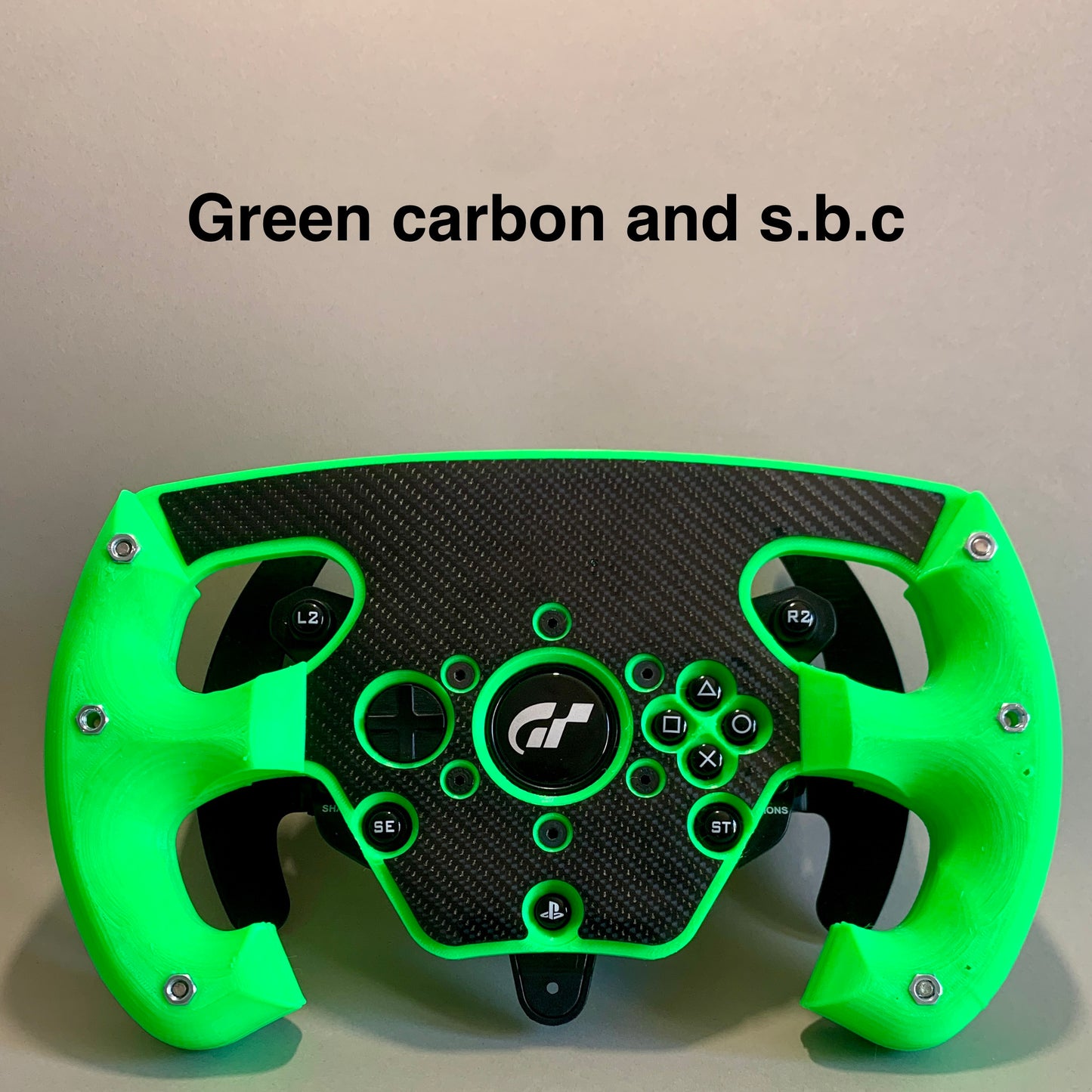 Mod de rueda abierta F1 versión verde para Thrustmaster T300