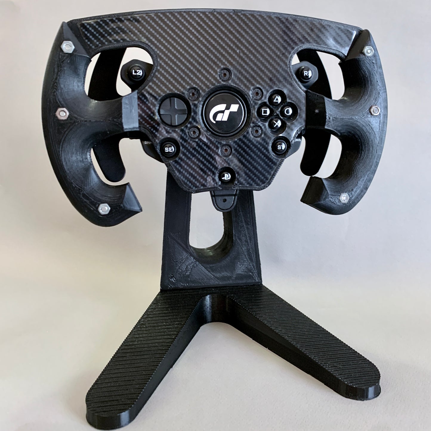 Thrustmaster Sim Wheel Expositor con cierre rápido para T300/T500/TX/TS-PC/t-gt/ts-xw/t-gt2