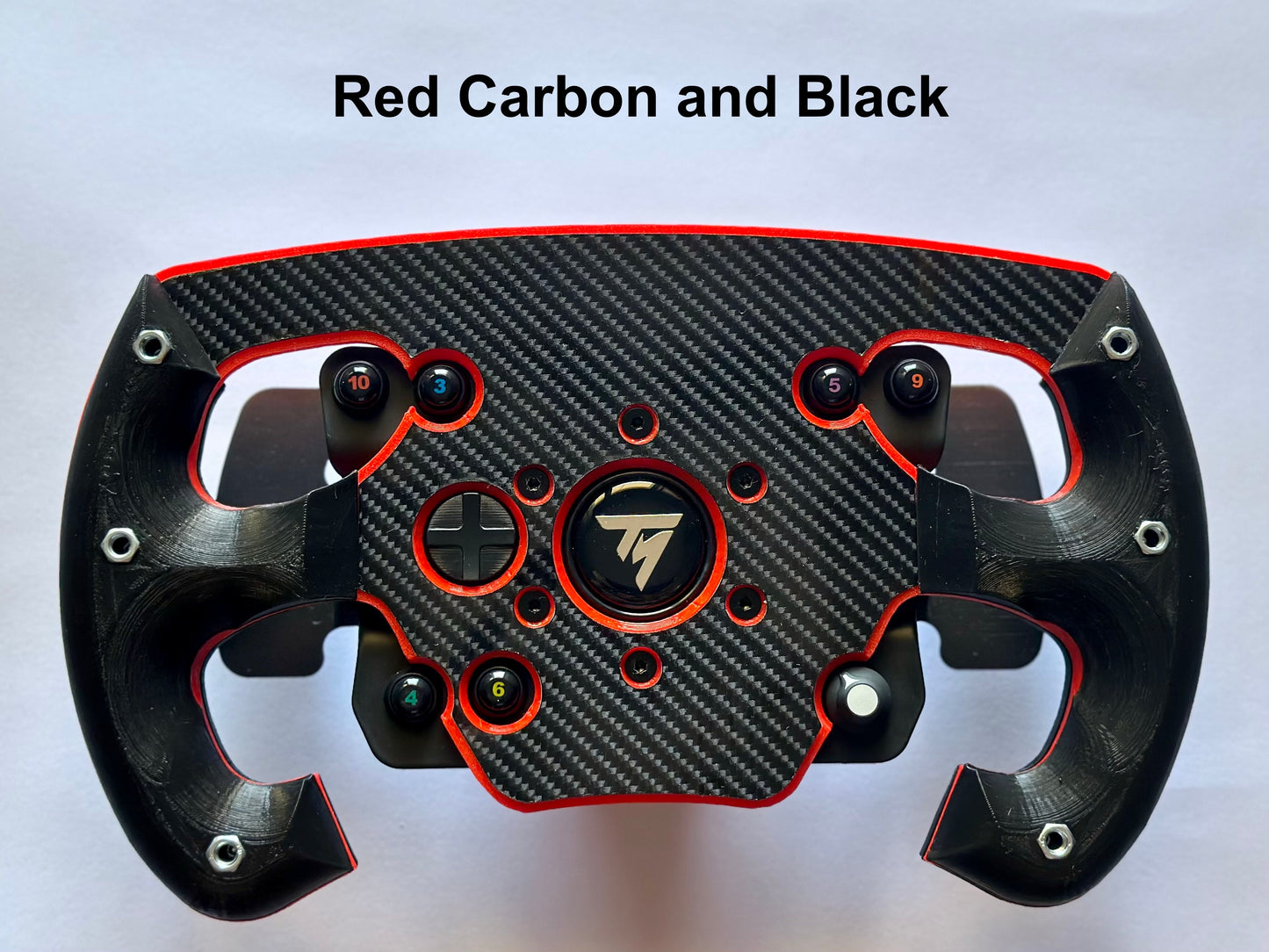 Mod de rueda abierta F1 versión roja para ruedas Thrustmaster 599XX/Tm