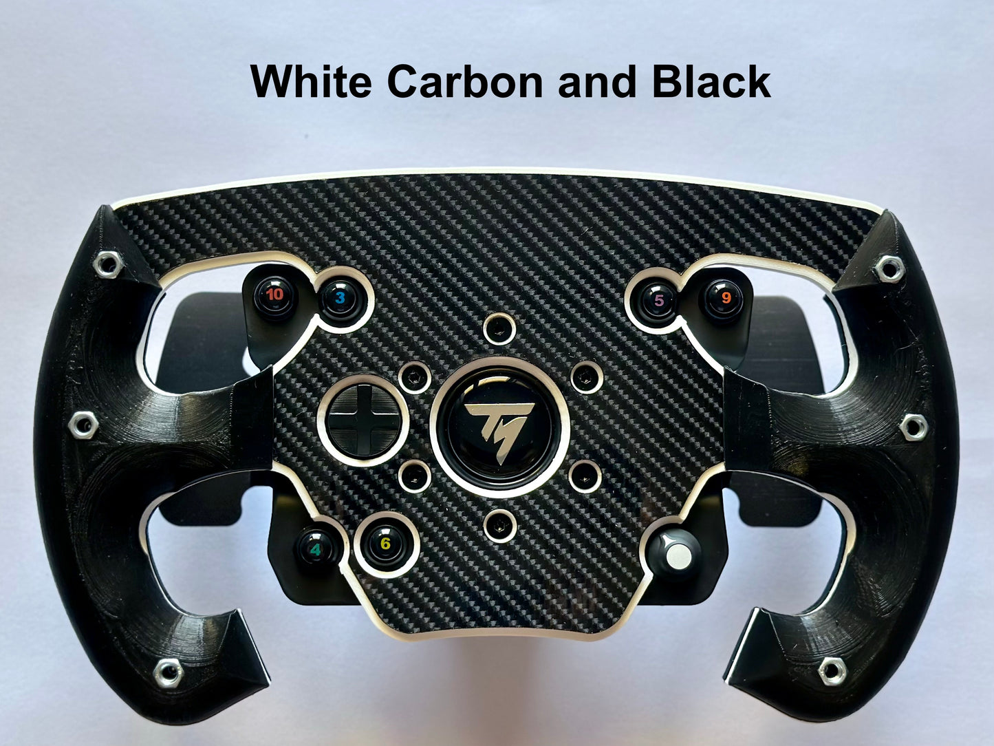 Mod de rueda abierta F1 versión blanca para ruedas Thrustmaster 599XX/Tm