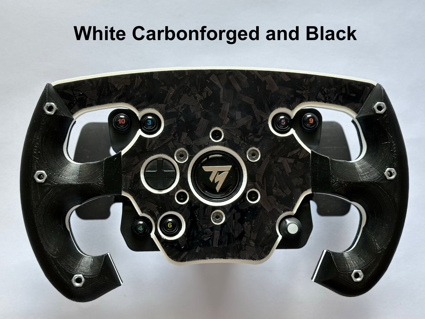 Mod de rueda abierta F1 versión blanca para ruedas Thrustmaster 599XX/Tm