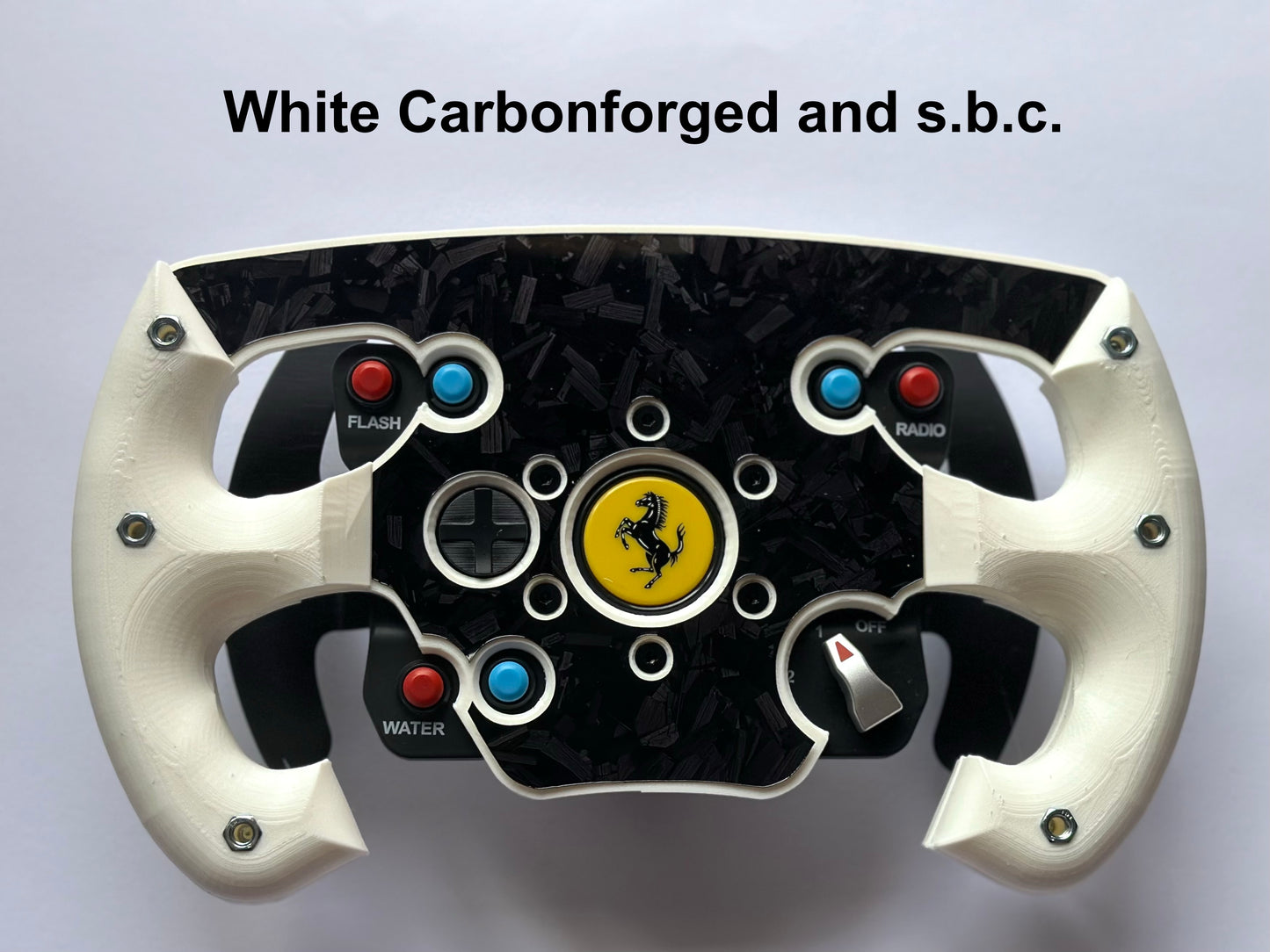 Version blanche F1 Open Wheel Mod pour Thrustmaster GTE