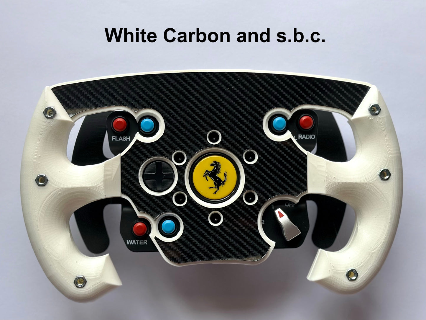 Version blanche F1 Open Wheel Mod pour Thrustmaster GTE