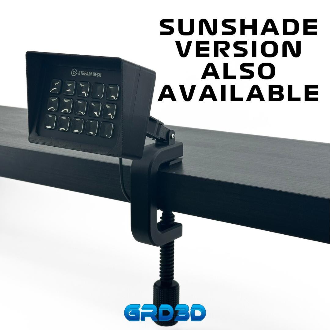 Stream Deck MK2 triple-axis desk mount – V1