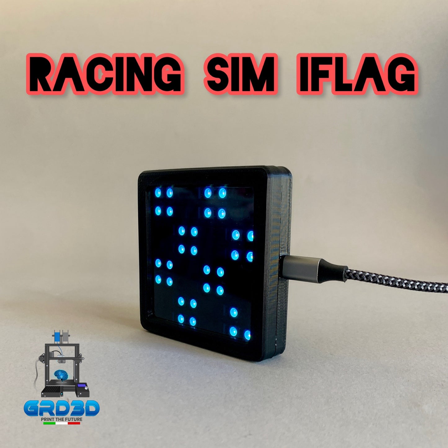 Racing Sim iFlag, Gear indicator, Flag display and Spotter