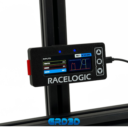 GRD3D Racelogic Lap Timer – 4” Touch Screen Display Black Version