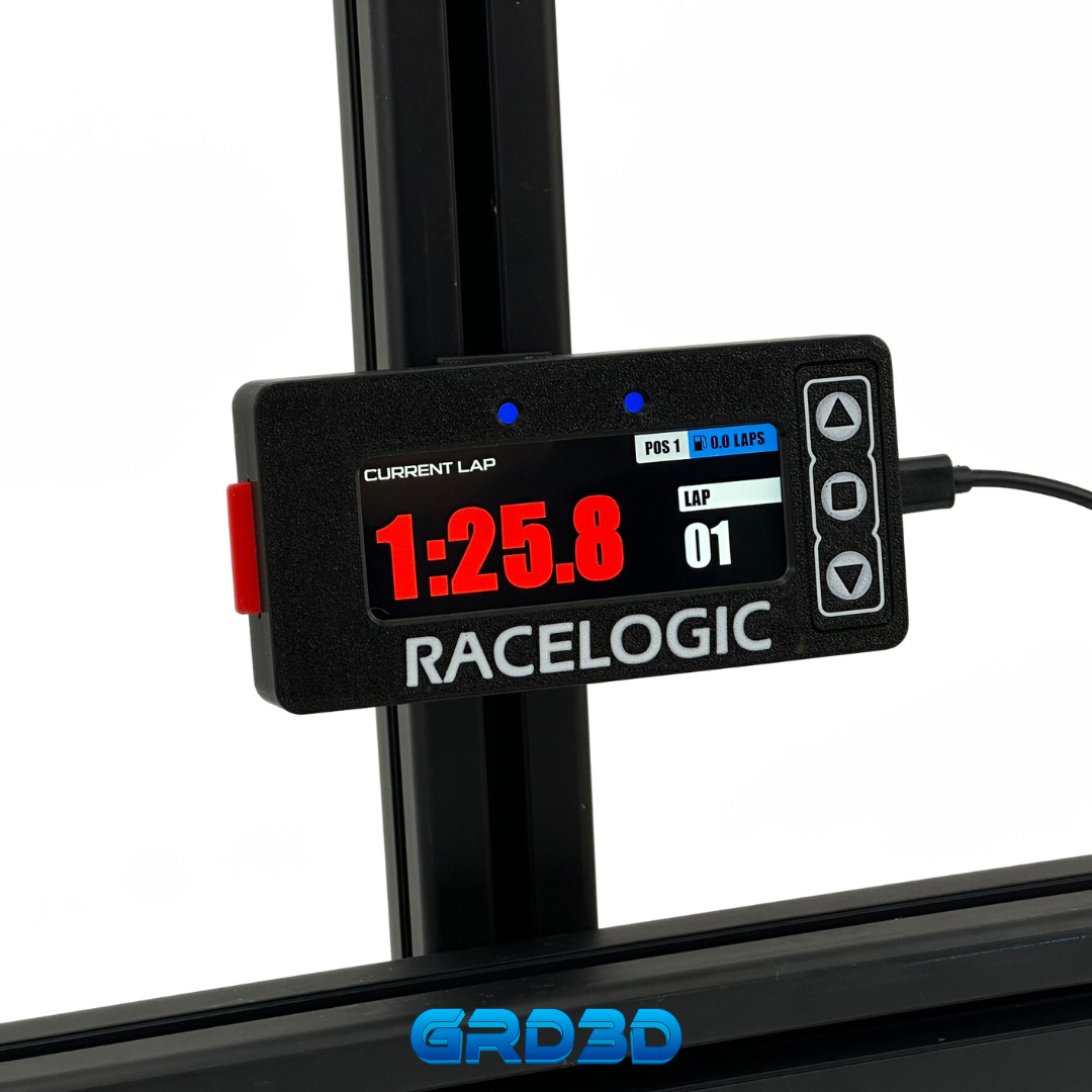 GRD3D Racelogic Lap Timer – 4” Touch Screen Display Black Version