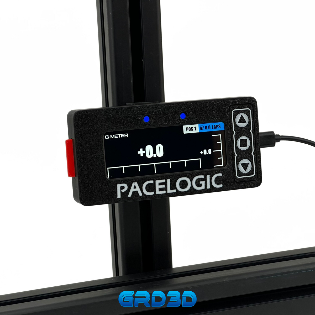 GRD3D Pacelogic Lap Timer – 4” Touch Screen Display Black Version