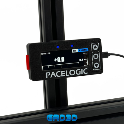 GRD3D Pacelogic Lap Timer – 4” Touch Screen Display Black Version