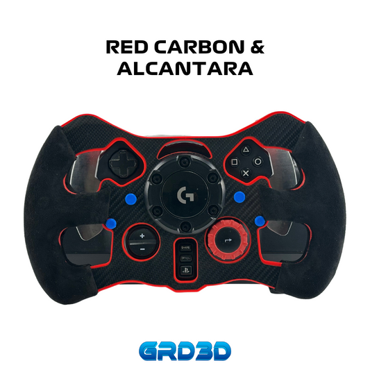 F1 Open Wheel Mod for Logitech G29 & G923 (PlayStation) Red Version