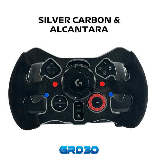 F1 Open Wheel Mod for Logitech G29 & G923 (PlayStation) Silver Version