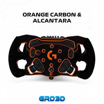 F1 Open Wheel Mod for Logitech RS50 Orange Edition
