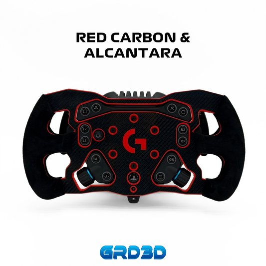 F1 Open Wheel Mod for Logitech RS50 Red Edition