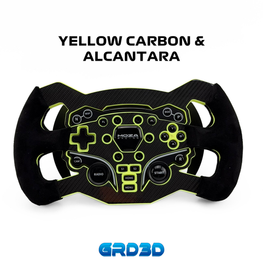 F1 Open Wheel Mod for Moza ES Yellow Edition