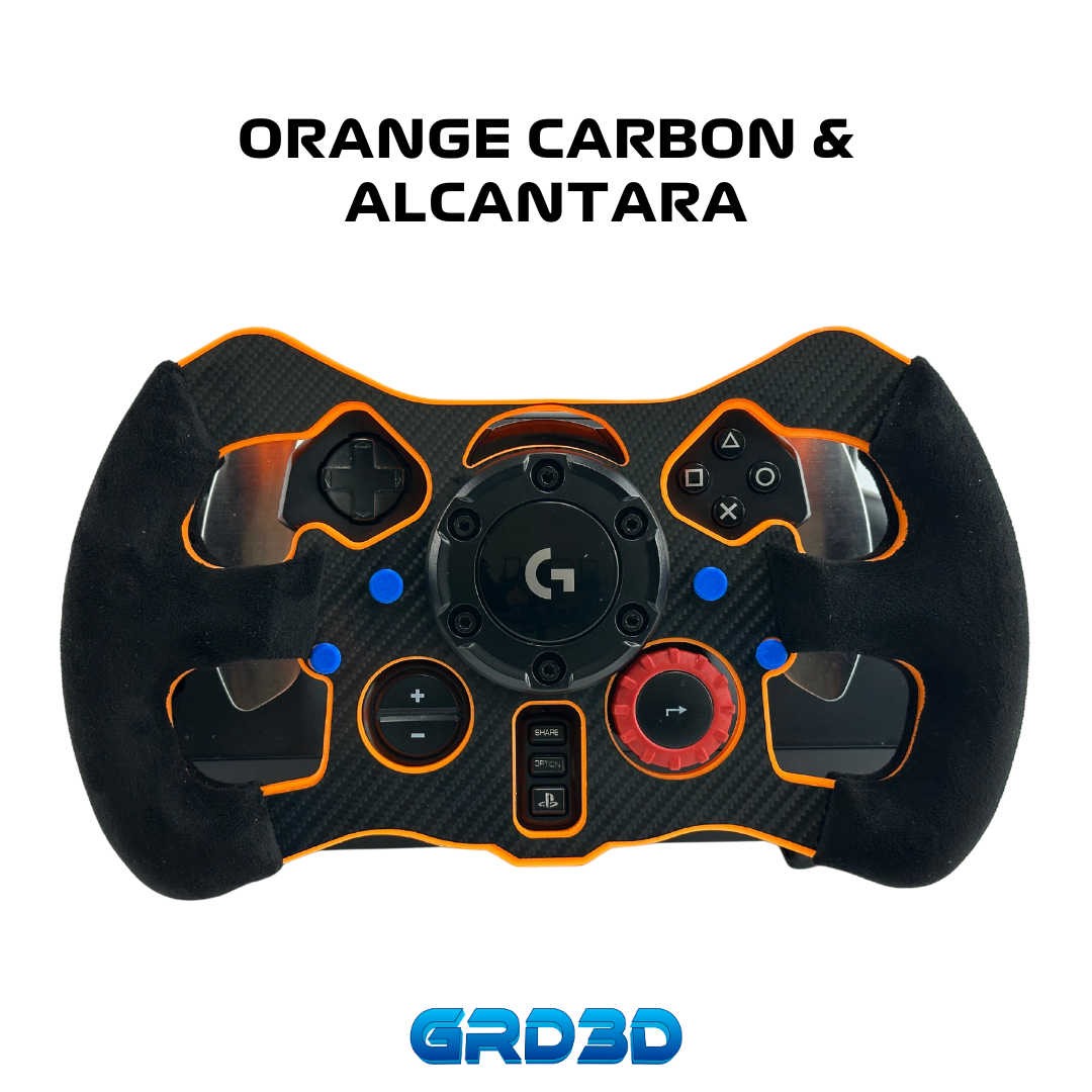 F1 Open Wheel Mod for Logitech G29 & G923 (PlayStation) Orange Version