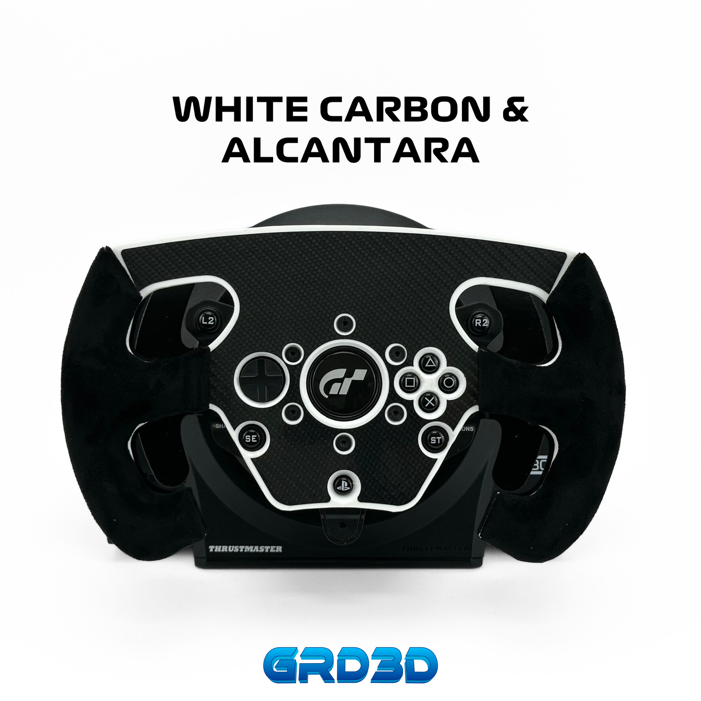 White Version F1 Open Wheel Mod for Thrustmaster T300