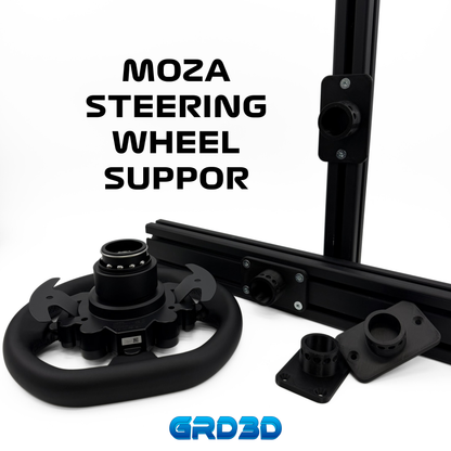 Moza Wheel Support for Aluminum Profile Rigs