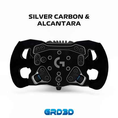 F1 Open Wheel Mod for Logitech RS50 Silver Edition
