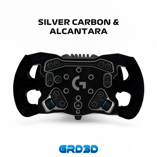 F1 Open Wheel Mod for Logitech RS50 Silver Edition