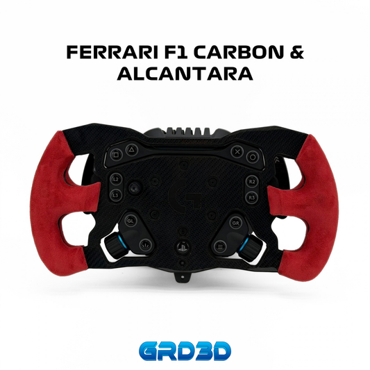 F1 Open Wheel Mod for Logitech RS50 Ferrari Edition