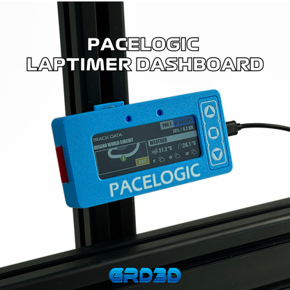 GRD3D Pacelogic Lap Timer – 4” Touch Screen Display