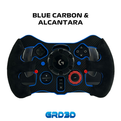 F1 Open Wheel Mod for Logitech G29 & G923 (PlayStation) Blue Version