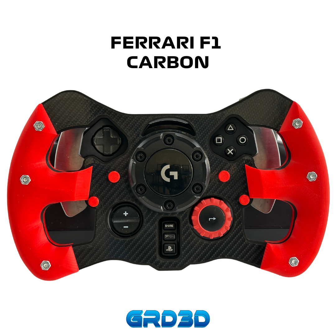 F1 Open Wheel Mod for Logitech G29 & G923 (PlayStation) Ferrari