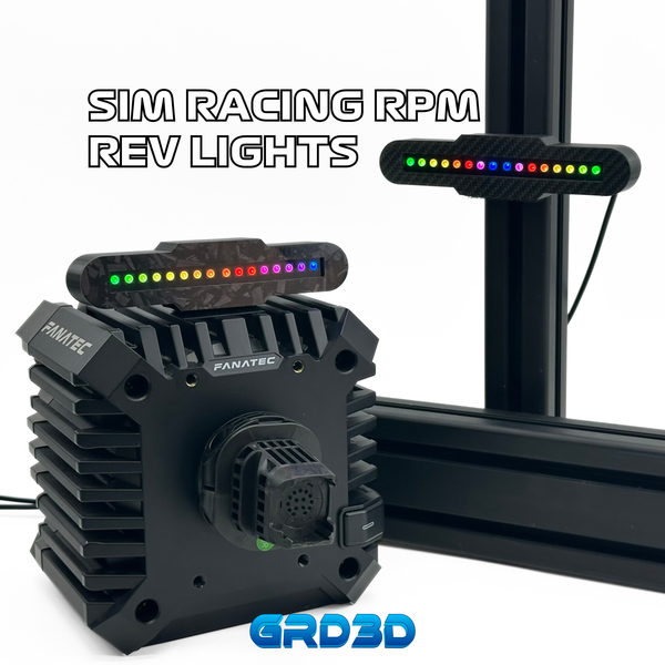 Led Rpm For Roads Sim Racing RPM Rev Lights, 16 rgb led, Plug & Play – GRD3D