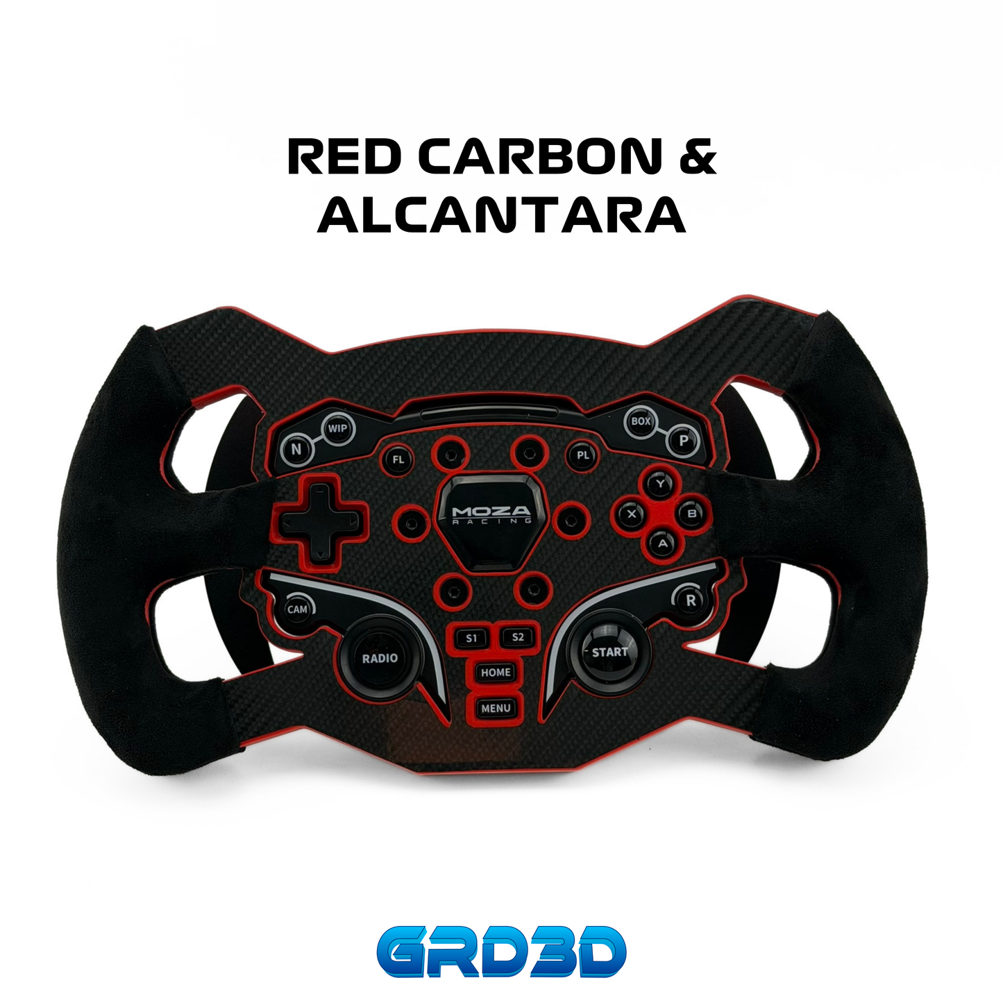 F1 Open Wheel Mod for Moza ES Red Edition