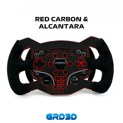 F1 Open Wheel Mod for Moza ES Red Edition