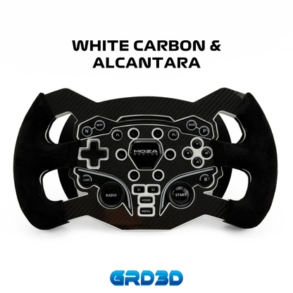 F1 Open Wheel Mod for Moza ES White Edition