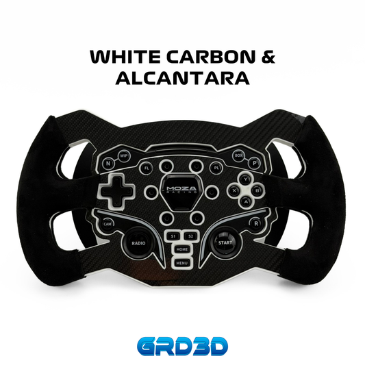 F1 Open Wheel Mod for Moza ES White Edition