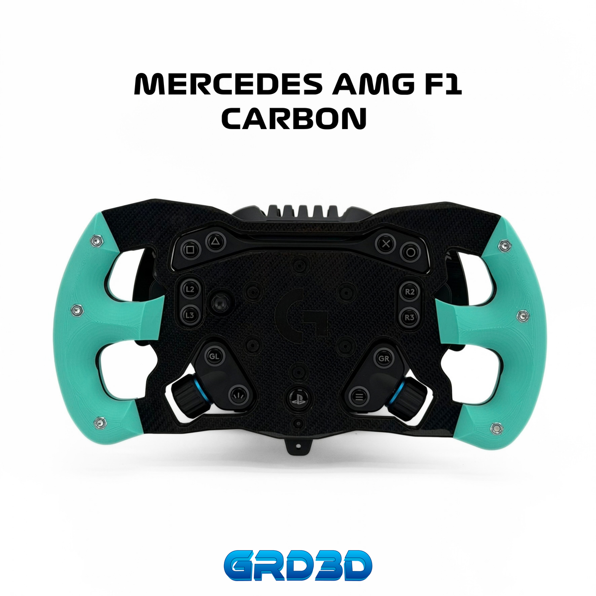F1 Open Wheel Mod for Logitech RS50 Mercedes AMG Edition