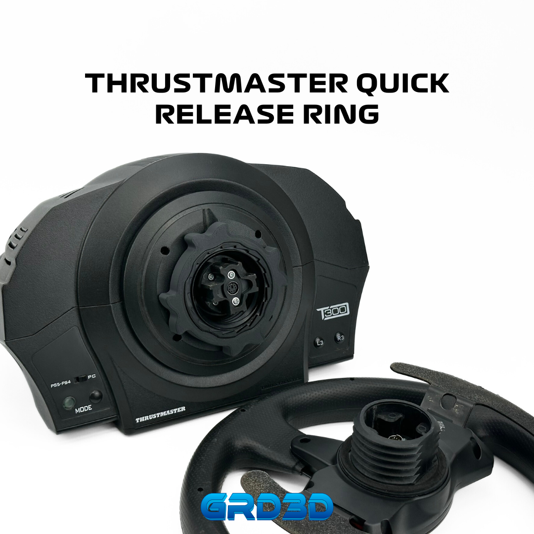 Adaptateur à dégagement rapide Thrustmaster T300/T500/TX/TS-PC/t-gt/ts-xw/t-gt2. Roue à dégagement rapide sans vis.